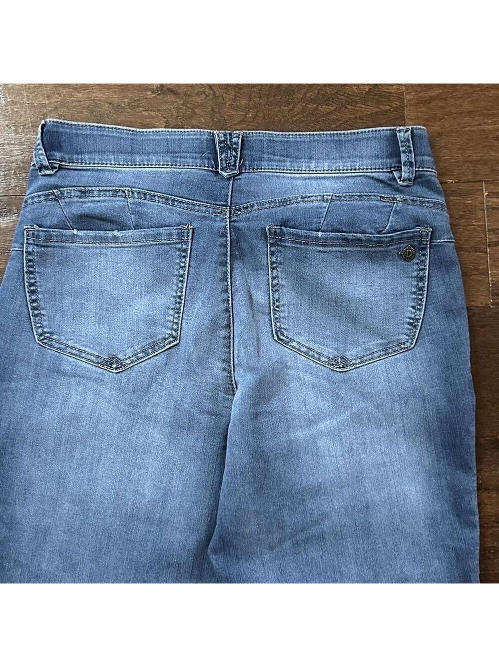 Democracy "Ab"solution Patriot Straight Leg Jeans – Size 10, NWT - Picture 5 of 10